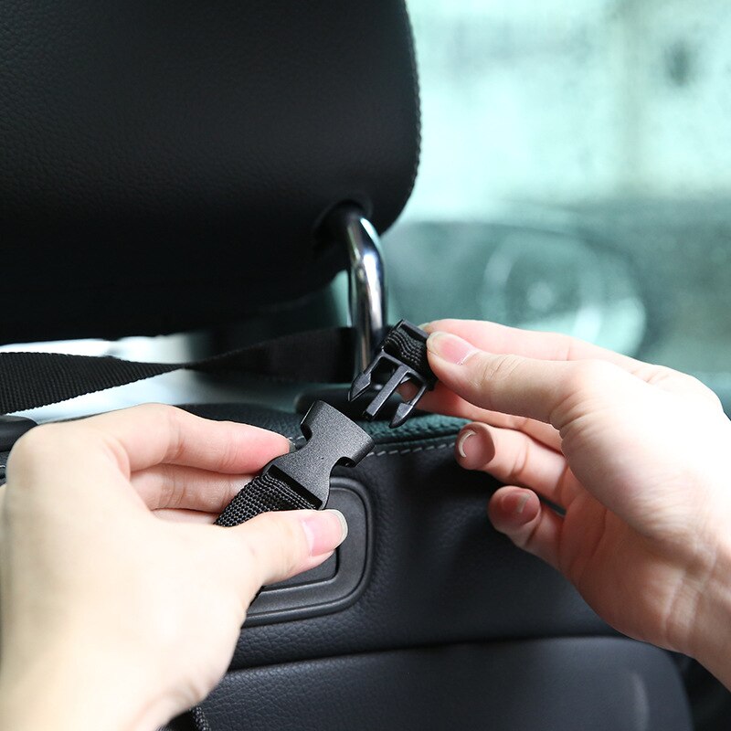 حامل قمامة بمقعد السيارة الخلف - مراجعة Seat Cleaner Fabric وسعره