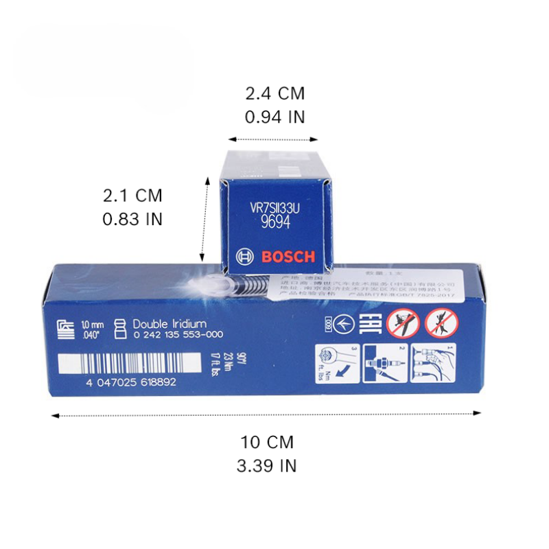4 قطع من شمعات الإشعال المزدوج - مراجعة Bosch Spark Plug Iridium وسعره
